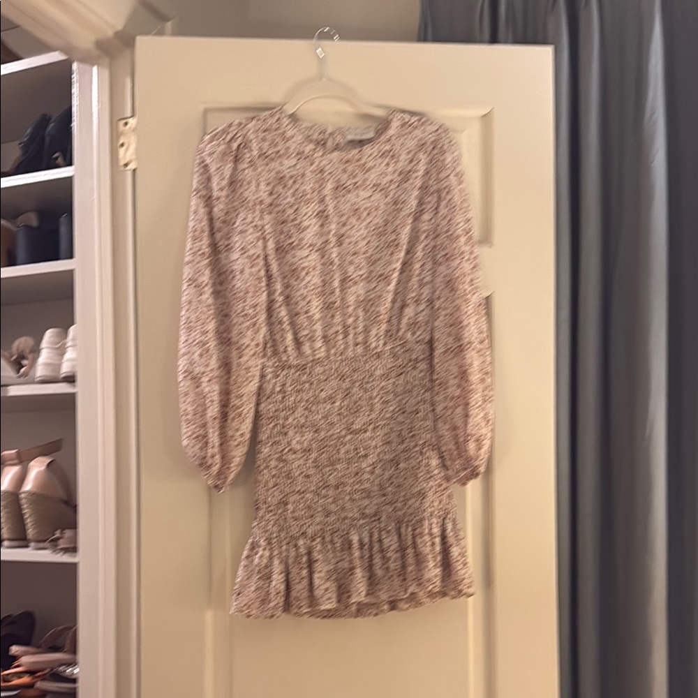 Dress Forum Long Sleeve Dress - Pink Floral